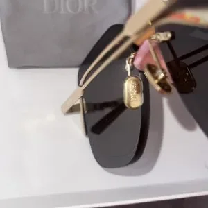 NWT Authentic Dior Ultra Sunglasses DiorSignature B8U Black Oval Sunglasses | DIOR main image 4